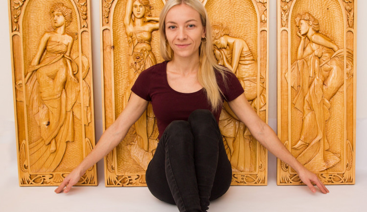 FOTOGALERIE: Martina Paloncy z Prostějova si zamilovala dřevo